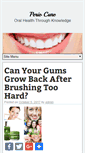 Mobile Screenshot of gingivitis-periodontitis-cures.com